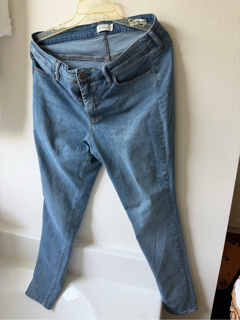 Jessica Simpson Light Wash Skinny Jeans